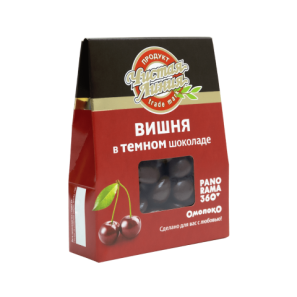 Вишня в темном шоколаде, 100г